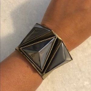 Geometric Cuff Bracelet